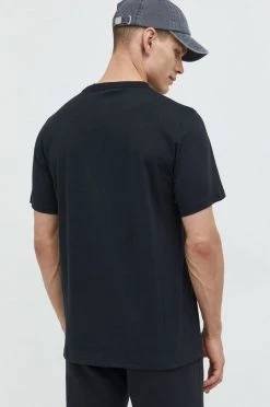 Ανδρικά Μπλουζάκια Βαμβακερό μπλουζάκι Converse μαύρο -Converse Εκπτώσεις unnamed file 1118