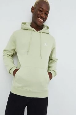 Ανδρικά Χωρίς φερμουάρ Μπλούζα Converse πράσινο,