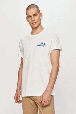 Ανδρικά Μπλουζάκια Converse - Μπλουζάκι λευκό