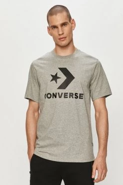 Ανδρικά Μπλουζάκια Converse - Μπλουζάκι γκρί