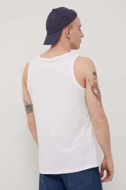 Ανδρικά Αμάνικα Βαμβακερό μπλουζάκι Converse άσπρο -Converse Εκπτώσεις unnamed file 1497