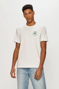 Ανδρικά Μπλουζάκια Converse - Μπλουζάκι λευκό