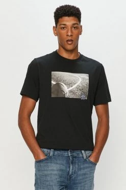 Ανδρικά Μπλουζάκια Converse - Μπλουζάκι μαύρο