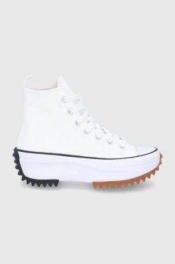 Ψηλά Πάνινα παπούτσια Converse άσπρο