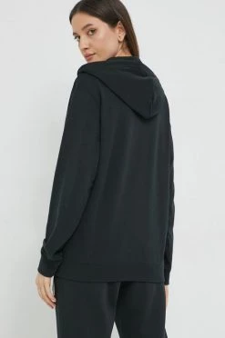 Με φερμουάρ Μπλούζα Converse μαύρο, με κουκούλα -Converse Εκπτώσεις unnamed file 31