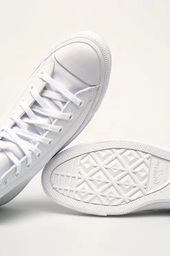 Ανδρικά Ψηλά Converse - Πάνινα παπούτσια Chuck Taylor All Star Leather λευκό -Converse Εκπτώσεις unnamed file 338
