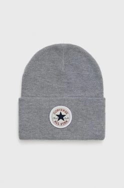 Σκουφιά Σκούφος Converse γκρι