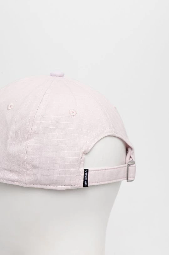 Jockey Βαμβακερό καπέλο του μπέιζμπολ Converse ροζ 5 Jockey Βαμβακερό καπέλο του μπέιζμπολ Converse ροζ - Image 3