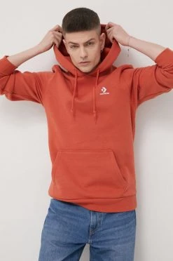 Ανδρικά Χωρίς φερμουάρ Μπλούζα Converse χρώμα: πορτοκαλί,